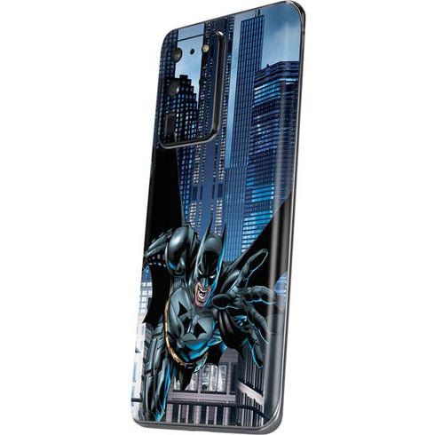 DC Comics Batman Dark Knight Comic Art Action Pose Galaxy S20 Ultra 5G Skin